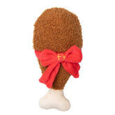 FuzzYard Good Tidings Turkey Leg Dog Toy